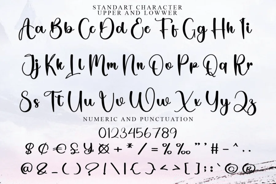 Chicago Downton Font preview 3