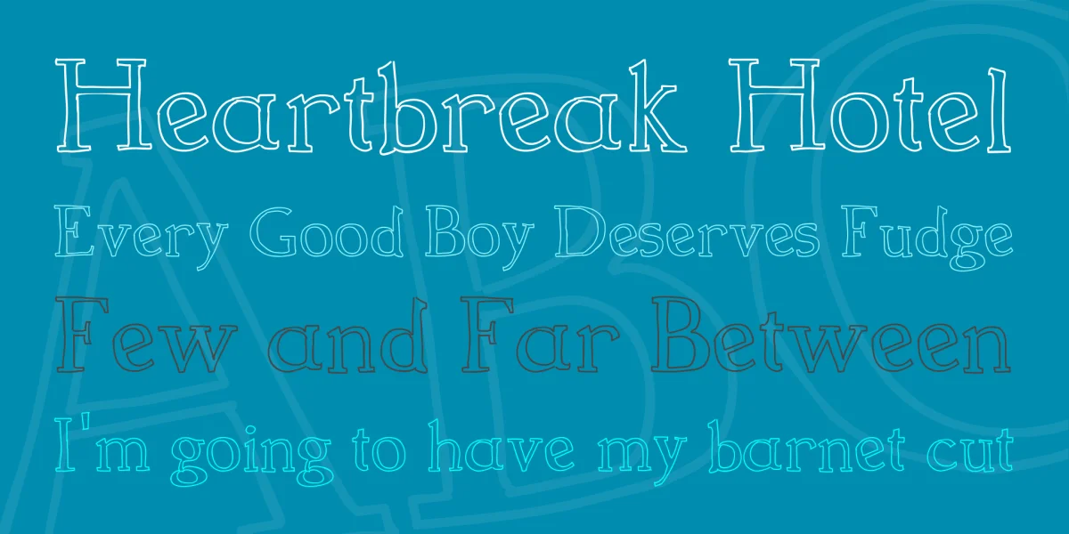Children s Book Font preview 2