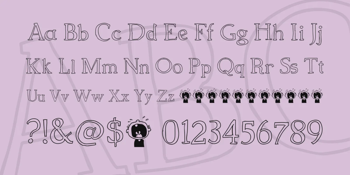 Children s Book Font preview 3