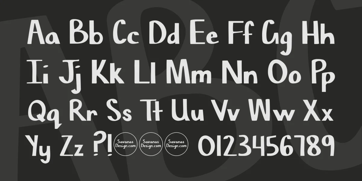 Chisel Mark Font preview 6