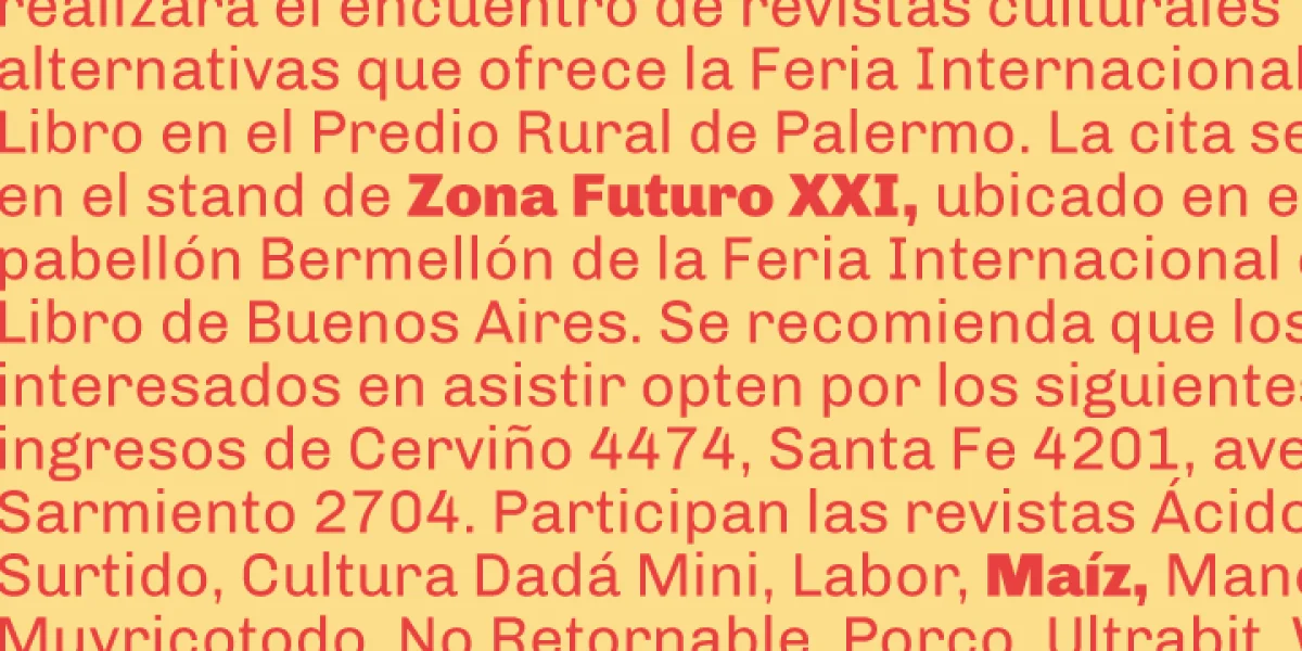 Chivo Font Family preview 3