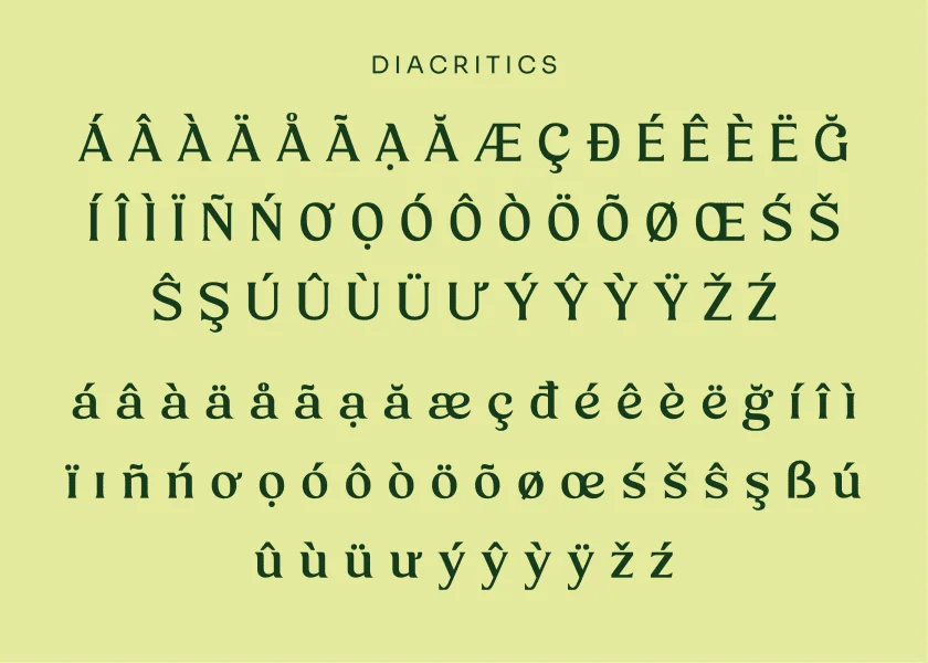 Chlora Font preview 2