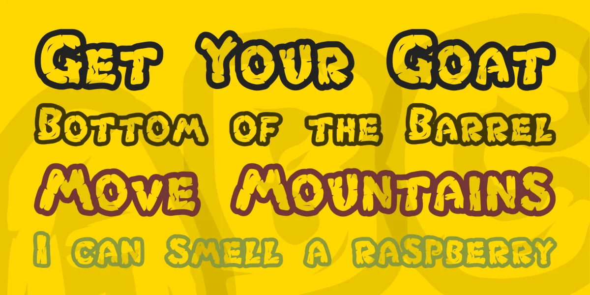 Chlorinar Font preview 2