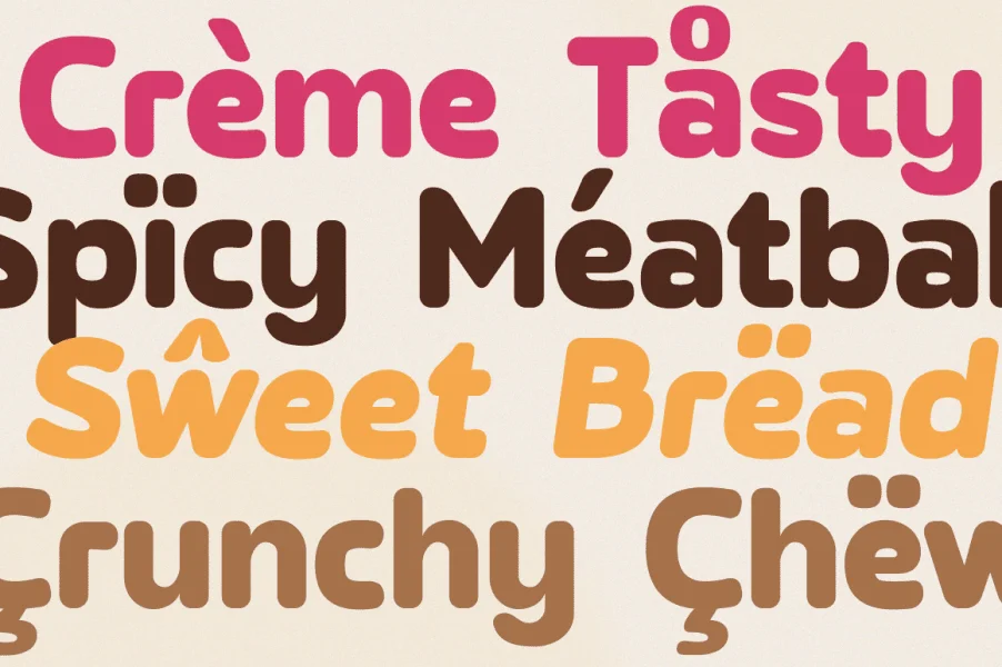 Chocho Aura Demo Font preview 2