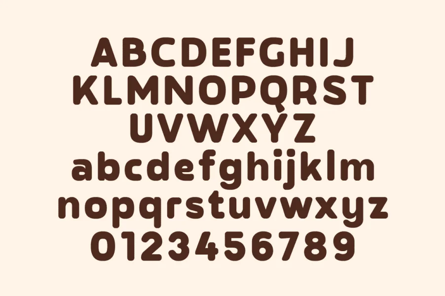Chocho Aura Demo Font preview 7