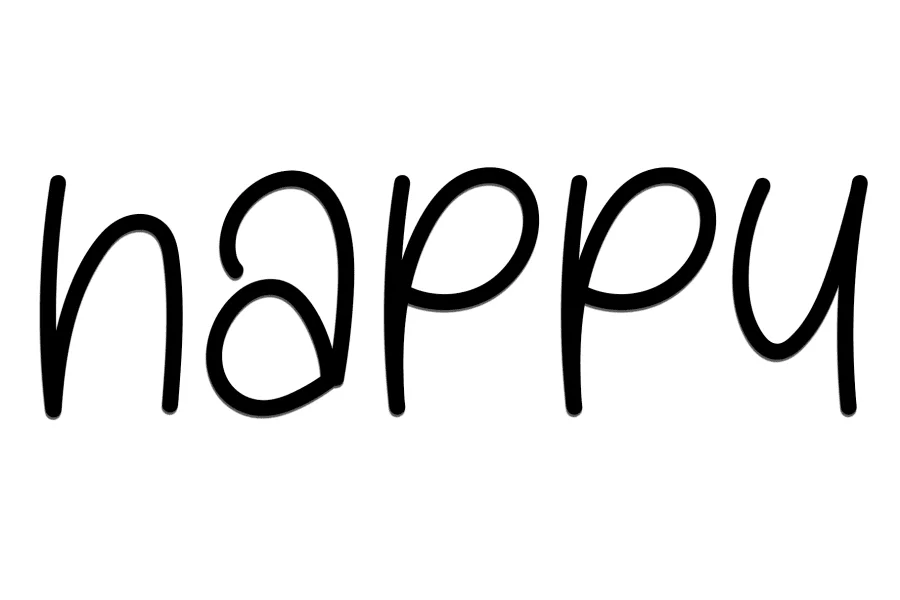 Choco Font preview 4