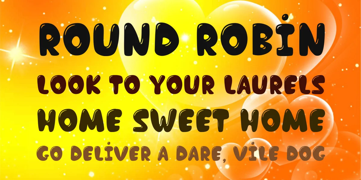 Chocolate Bar Demo Font preview 2