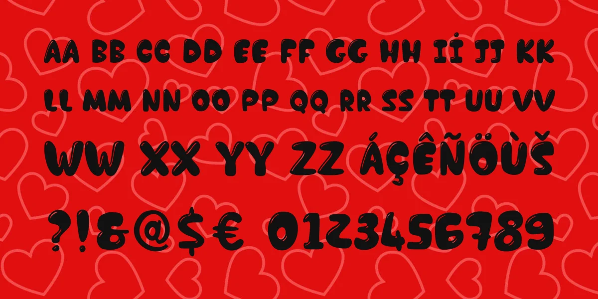 Chocolate Bar Demo Font preview 3