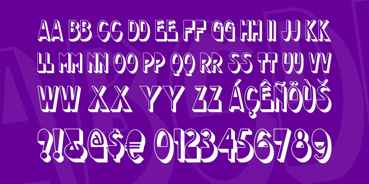Chocolate Drops NF Font preview 3