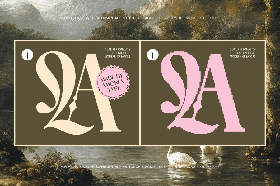 Choire Font Family preview 6