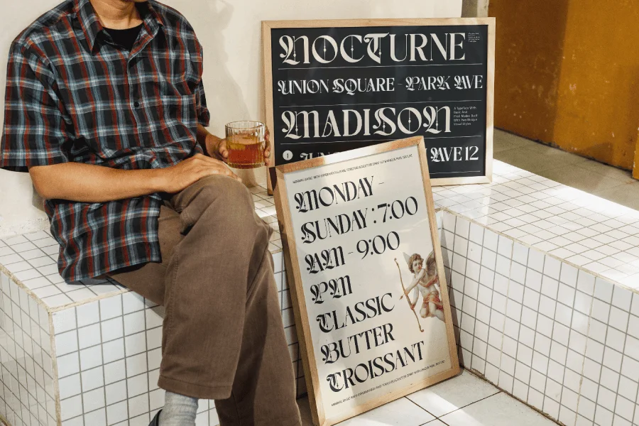 Choire Font Family preview 7
