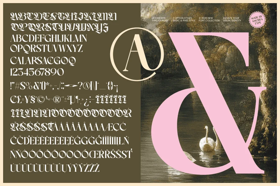Choire Font Family preview 8
