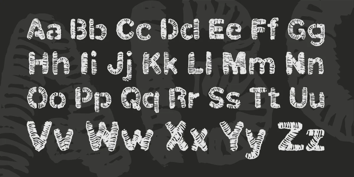 christelLine black TRIAL Font Family preview 2