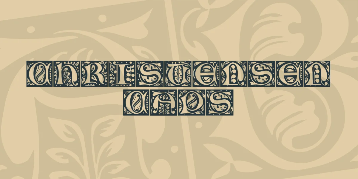 Christensen Caps Font