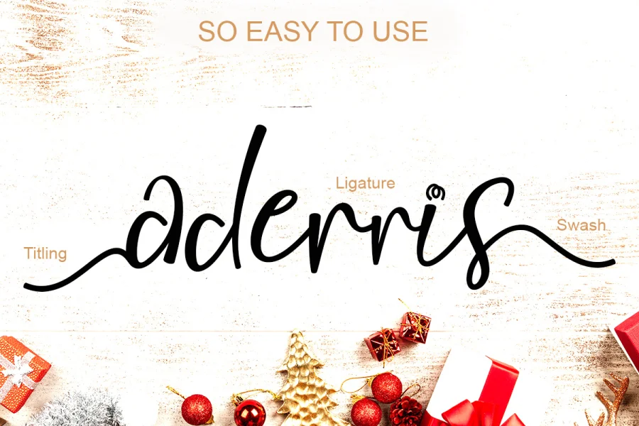 Christmas Delight Font preview 2