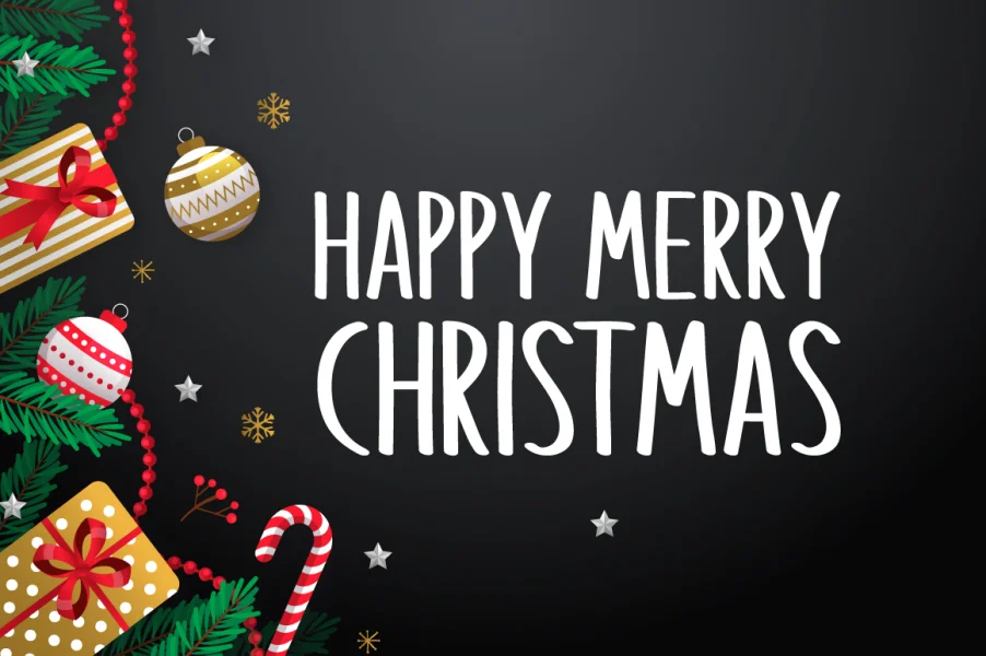 Christmas Holiday Font preview 3