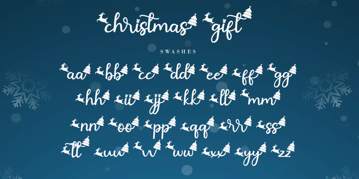Christmas Miracle Font preview 9