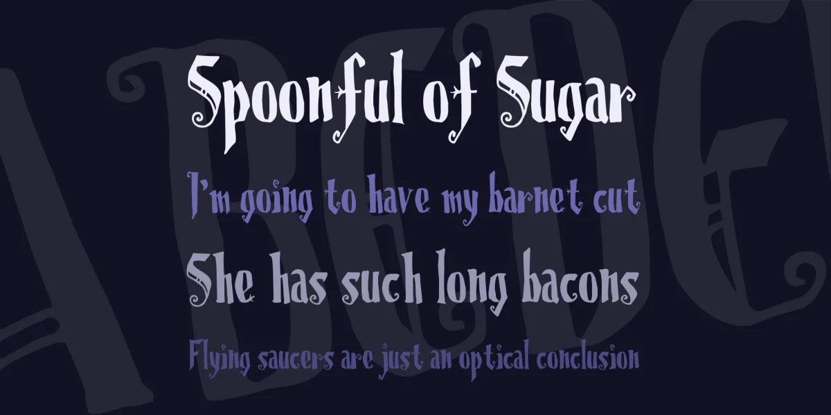 Christmas On Crack Font preview 2