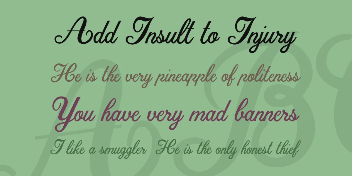 Christmas Time Personal Use Font preview 2