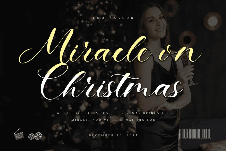 Christmas Twinkle-Personal use Font preview 3