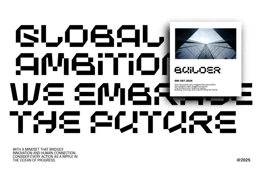 Chrome Engine Font preview 3