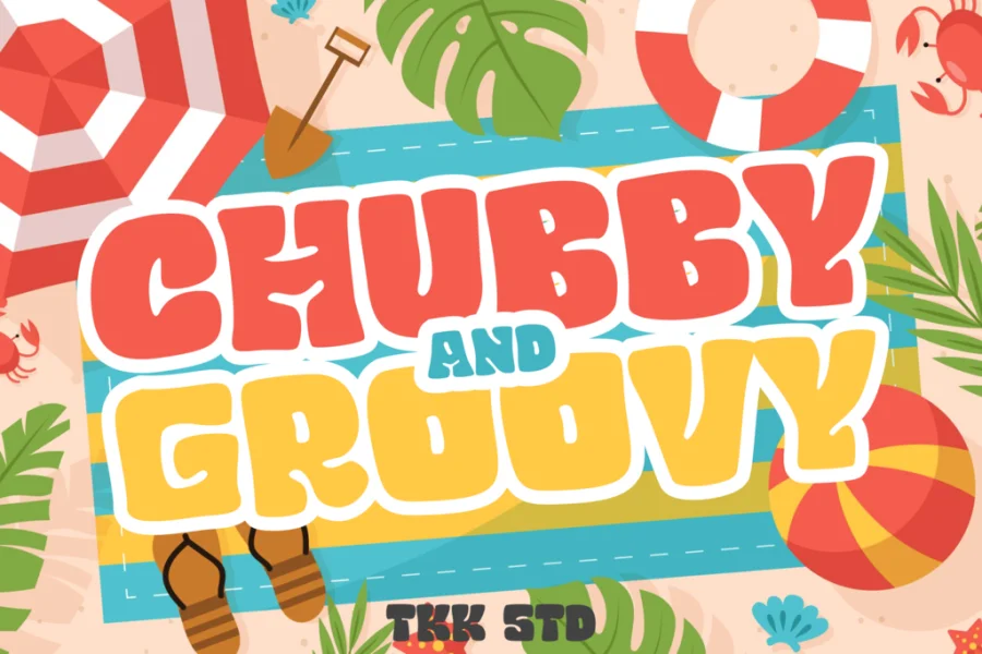 Chubby And Groovy Font