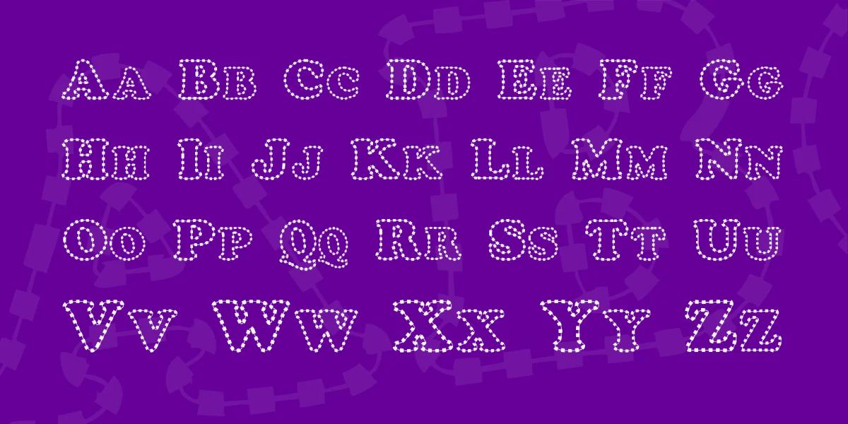 Chubby Trail Font preview 3