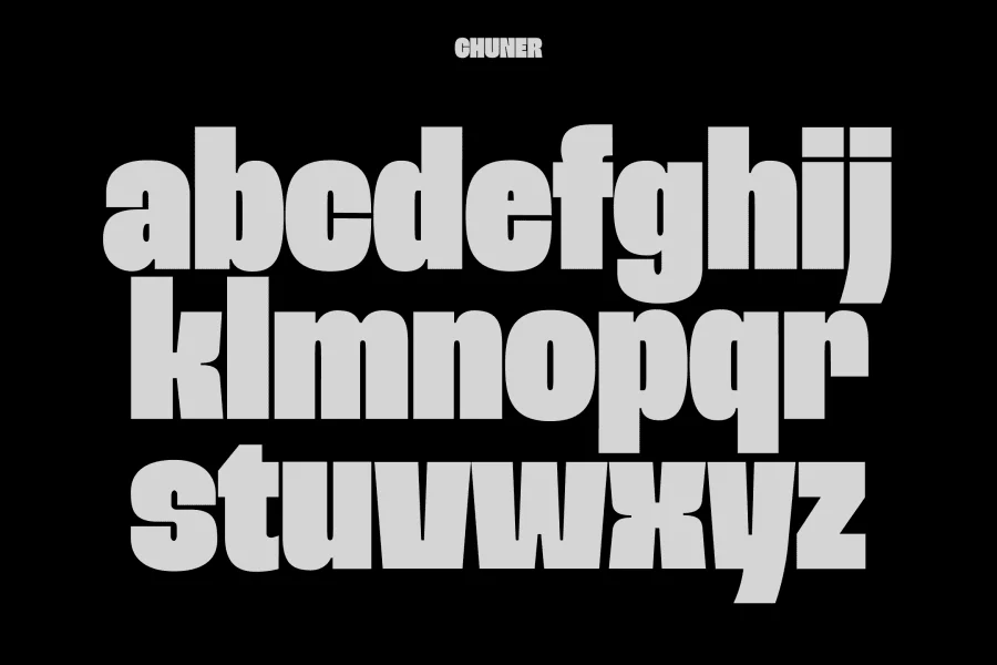 Chuner Demo Font preview 10