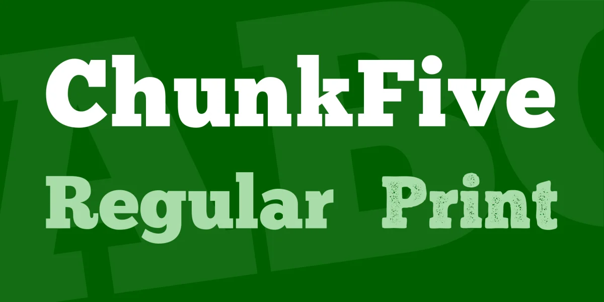 ChunkFive Font Family