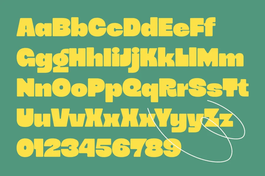 Chunko Bold Demo Font preview 10