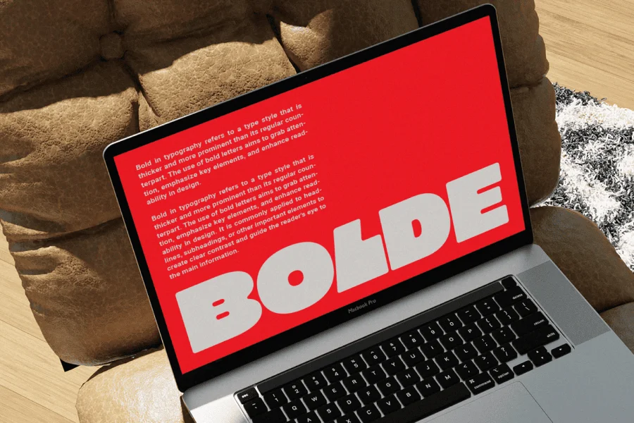Chunko Bold Demo Font preview 6