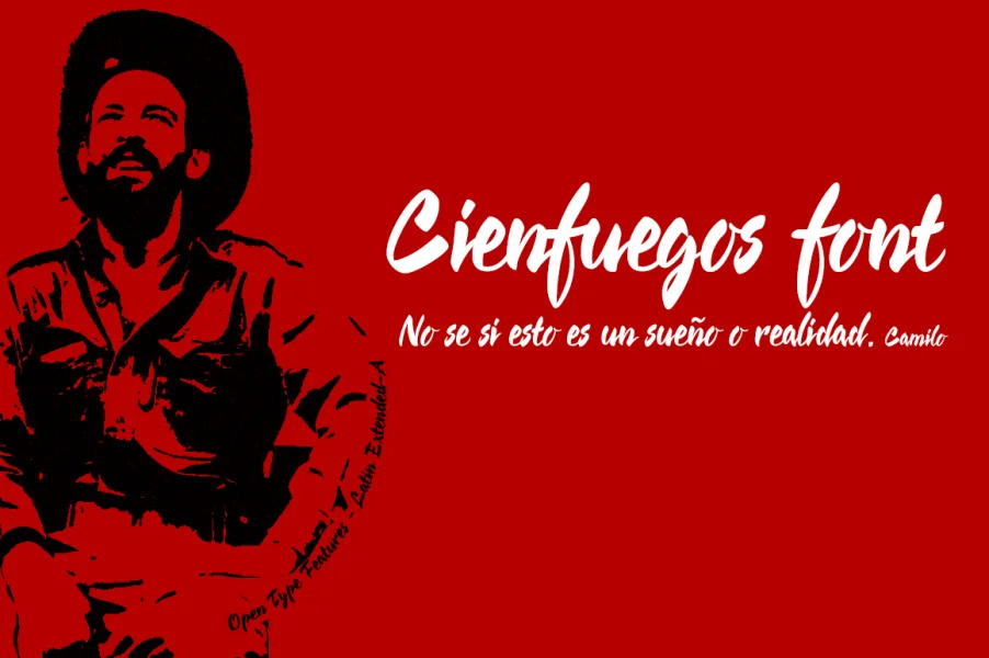 Cienfuegos Font preview 2