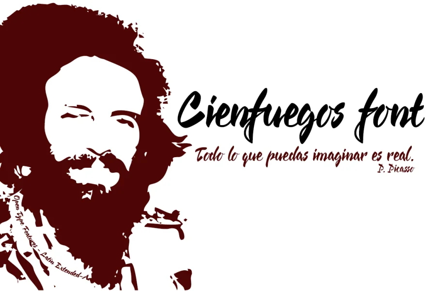 Cienfuegos Font preview 3