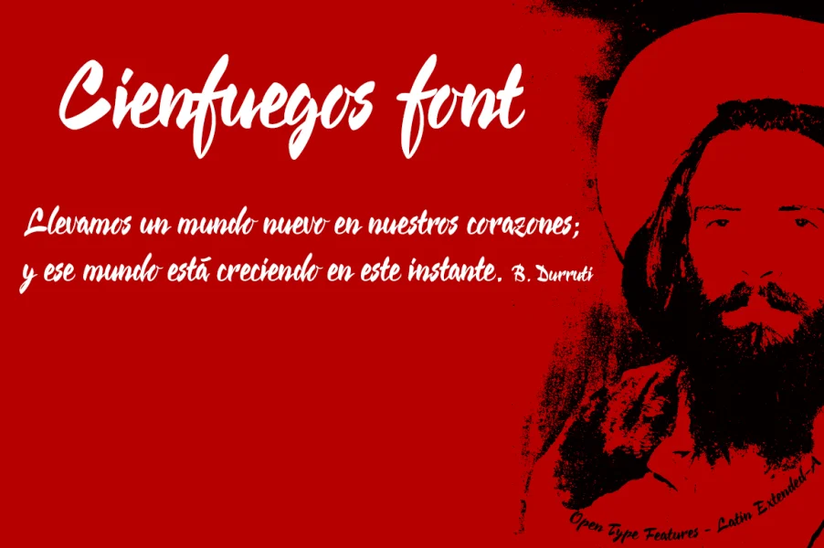 Cienfuegos Font preview 4