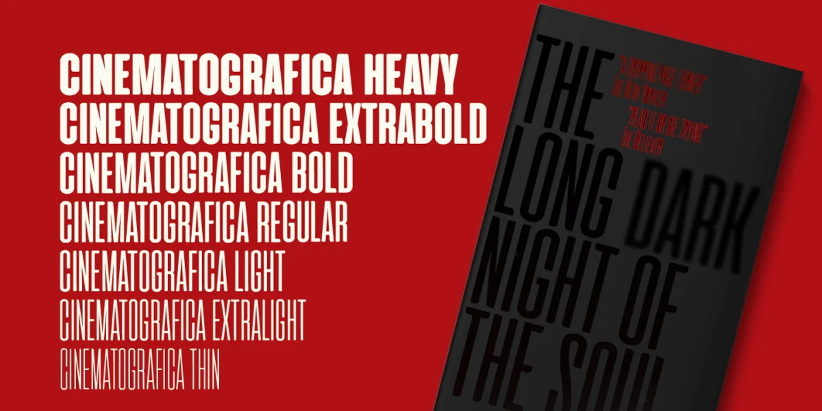 Cinematografica Font Family preview 4