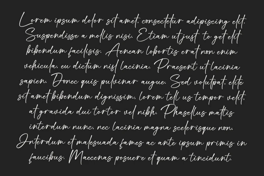 Cintarini Font preview 3