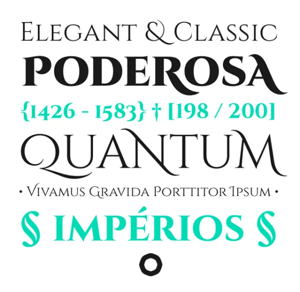 Cinzel Font Family