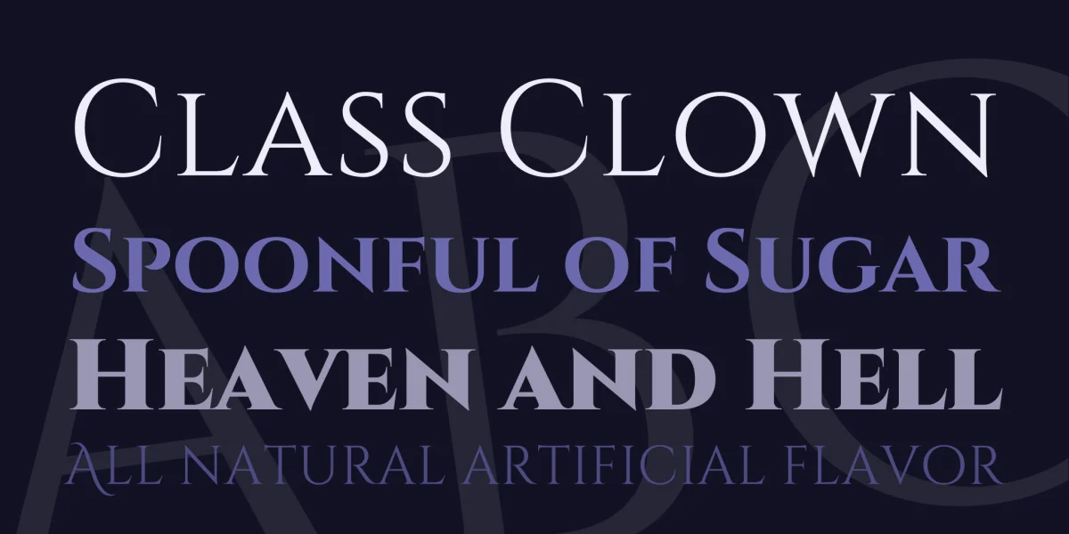 Cinzel Font Family preview 4