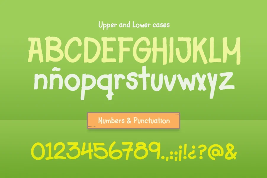 Cipote Font preview 2