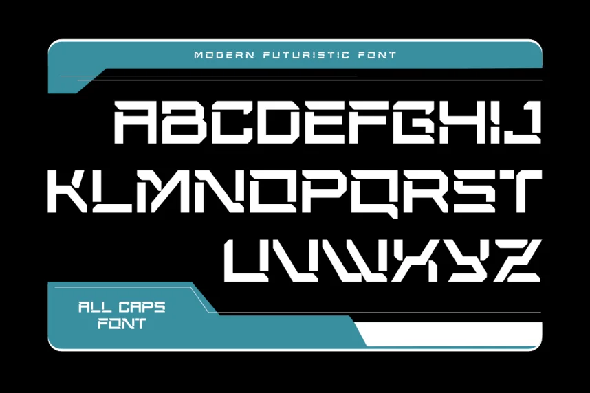 Circuit Forem Font preview 4