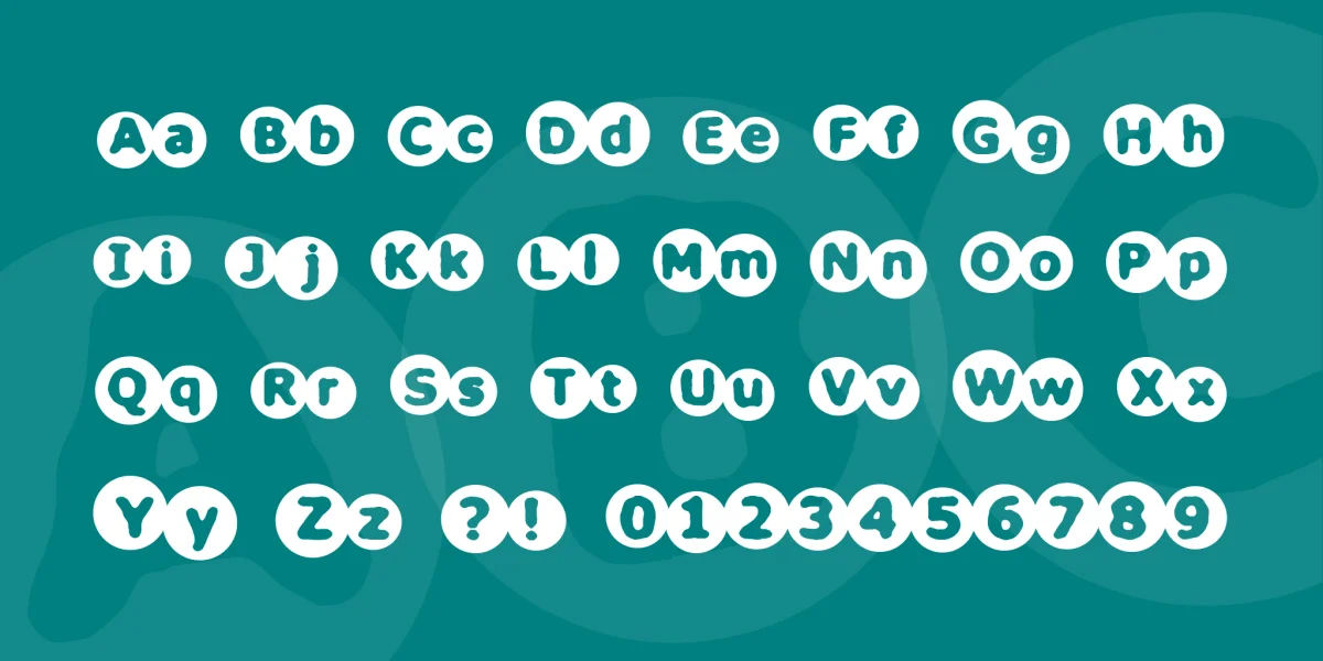 Circulate BRK Font preview 2