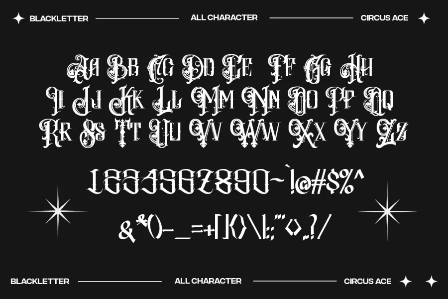 Circus Ace DEMO Font preview 4