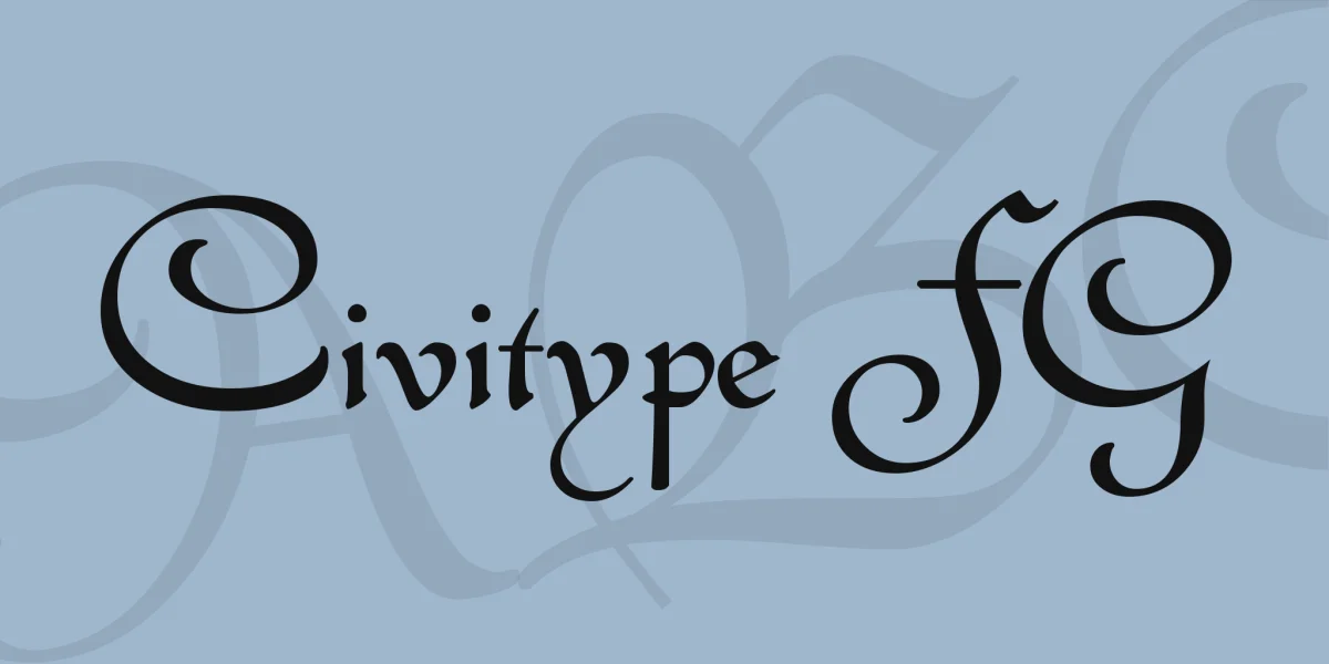 Civitype FG Font