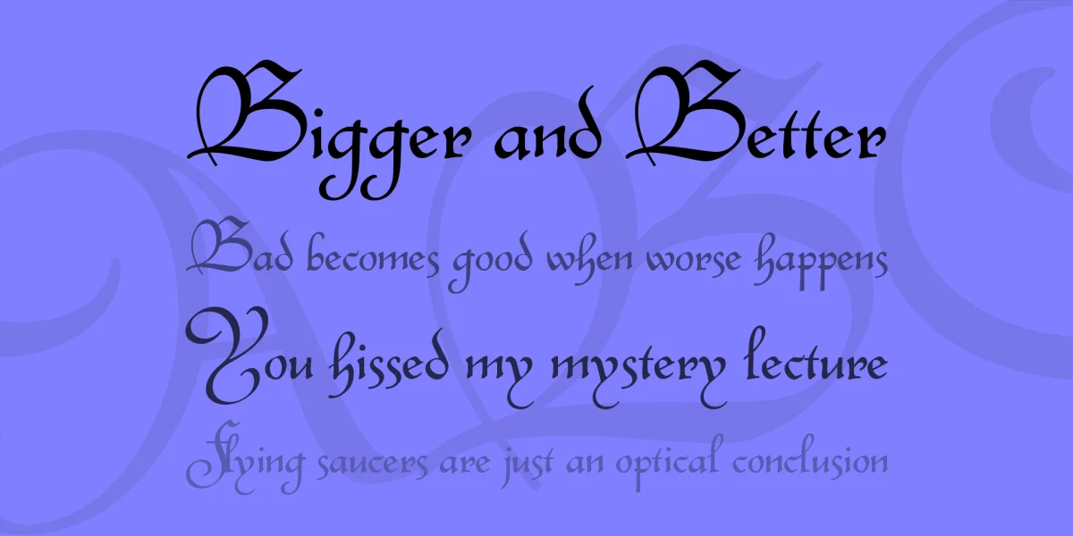 Civitype FG Font preview 2