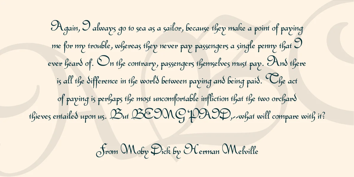 Civitype FG Font preview 3