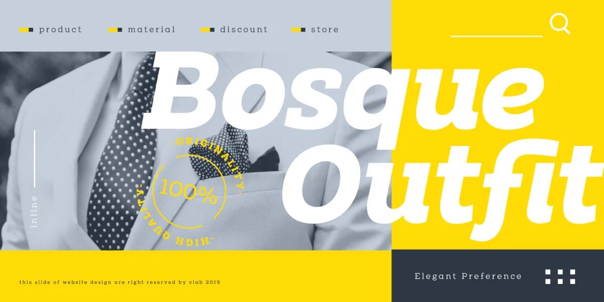 Clab Personal Use Font Family preview 3