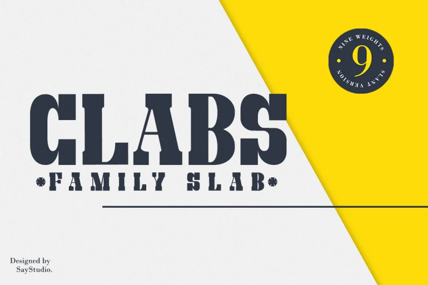 Clabs Font