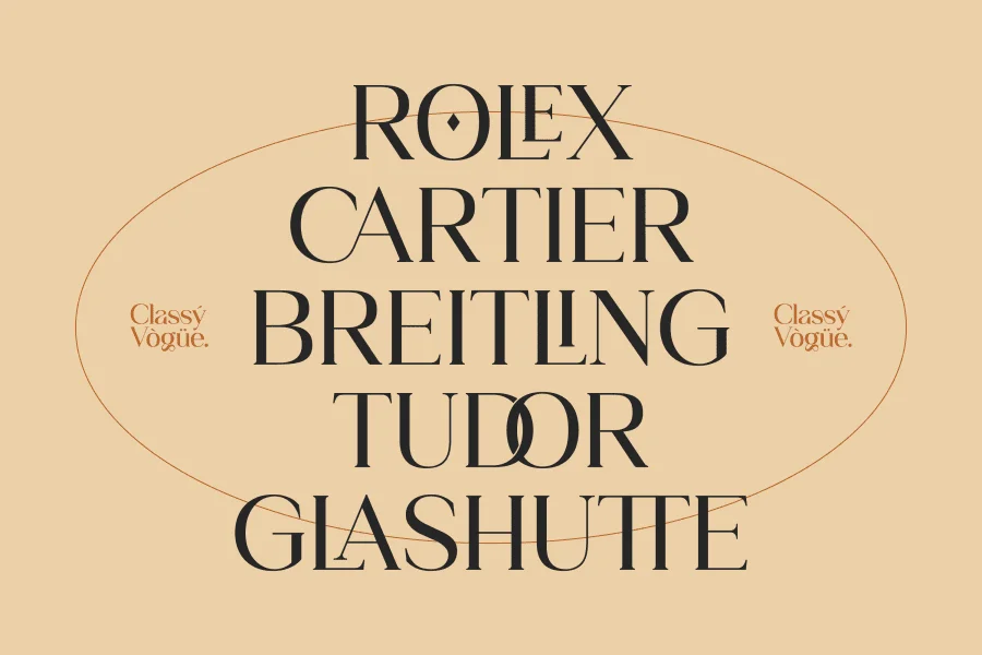 Classy Vogue Font preview 2