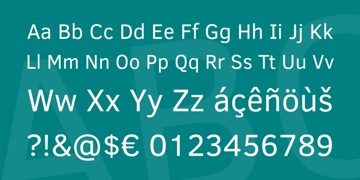Clear Sans Font Family preview 4