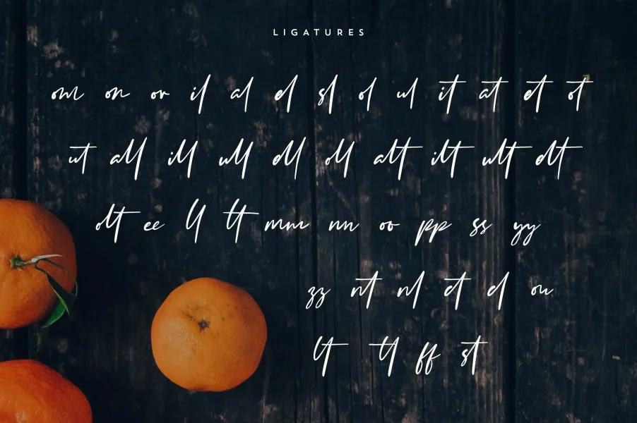 Clementine Font preview 8